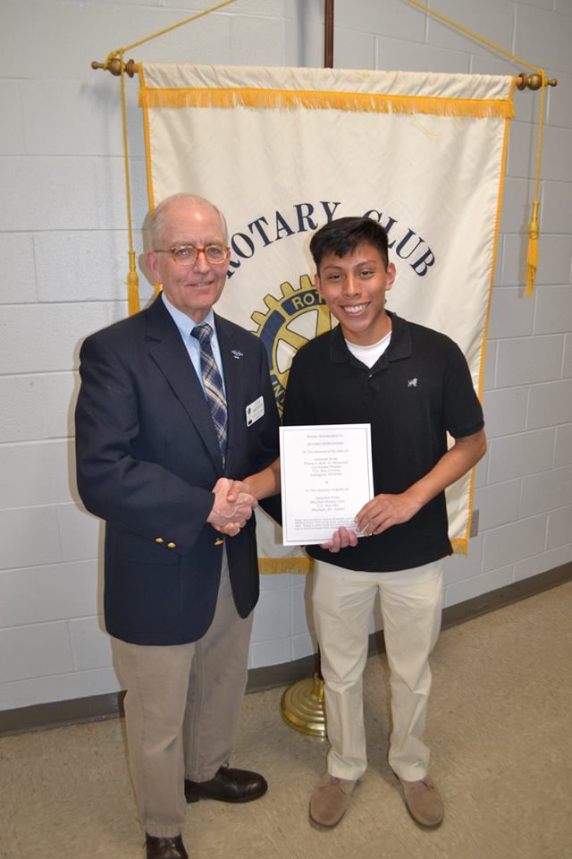 Mayfield Rotary Alvaro and John